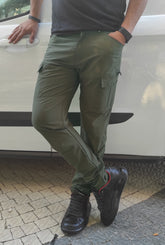 Hunthink 3M kargo tip yeşil likrali pantolon